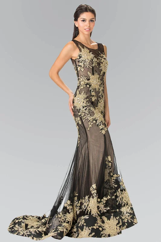 Prom Long Beaded Formal Evening Dress