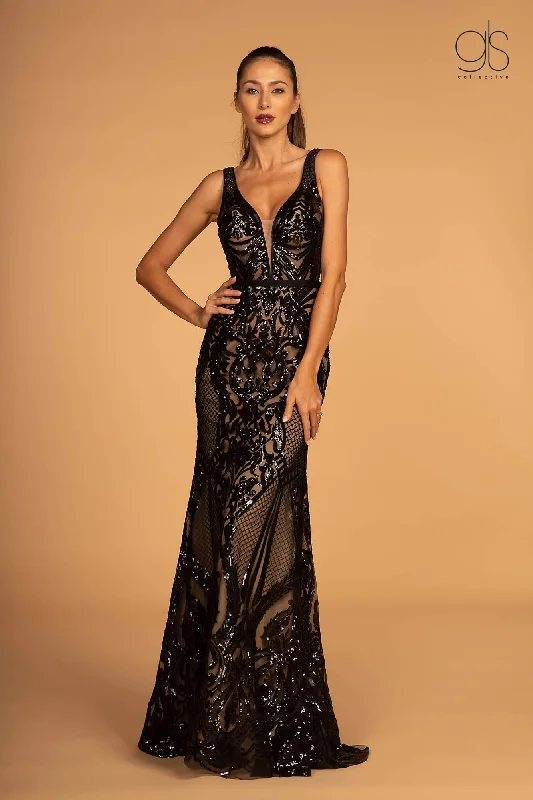 Long Formal Lace Evening Party Dress