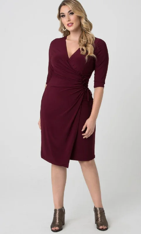 Kiyonna Plus Size Short Cocktail Dress