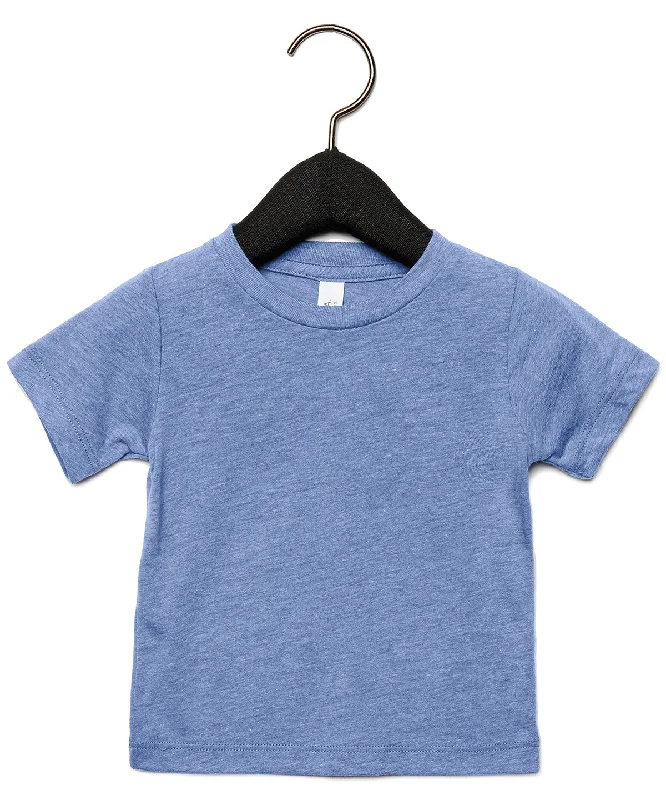 Blue Triblend - Baby triblend short sleeve tee