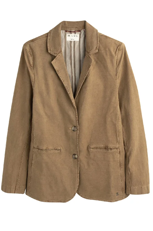 Brown  Made Luxe Comfort Blazer