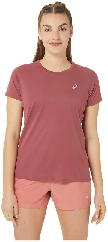 Women's Silver Short Sleeve Top