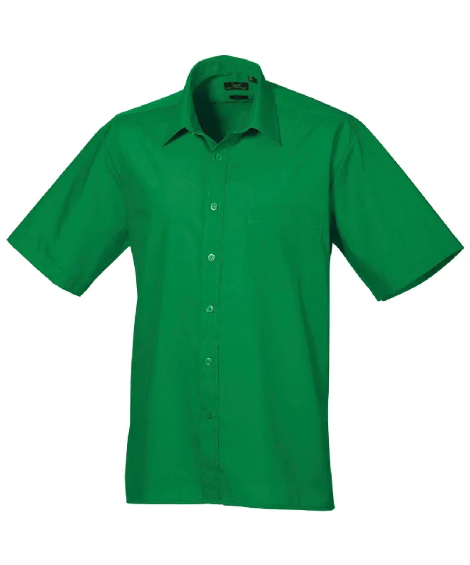 Emerald - Short sleeve poplin shirt