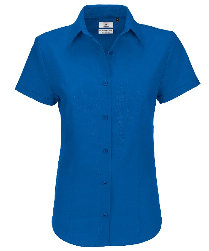 Blue Chip - B&C Oxford short sleeve /women