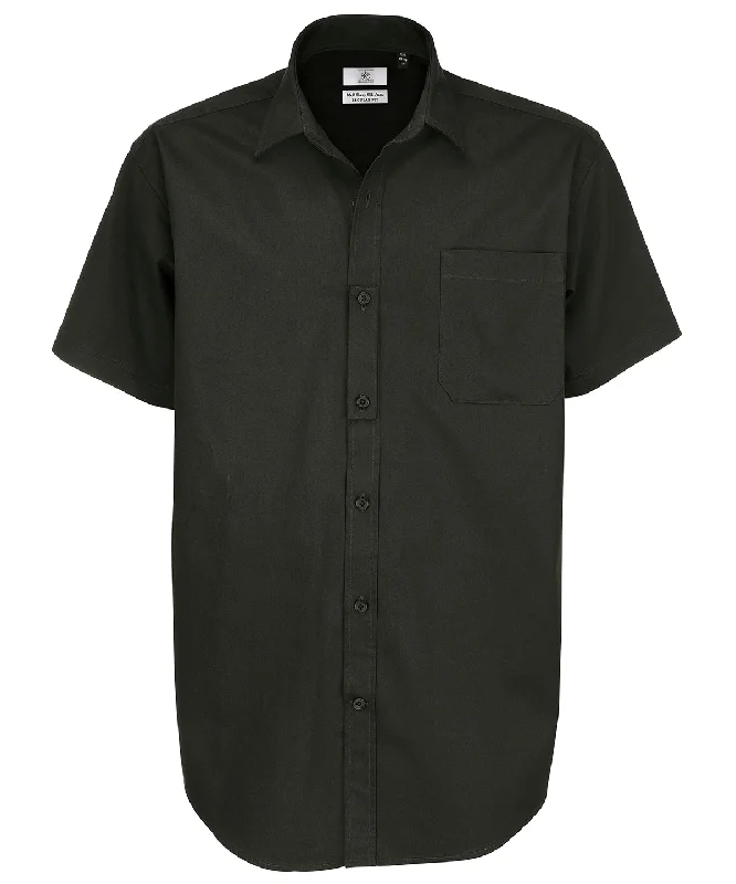 Black - B&C Sharp short sleeve /men