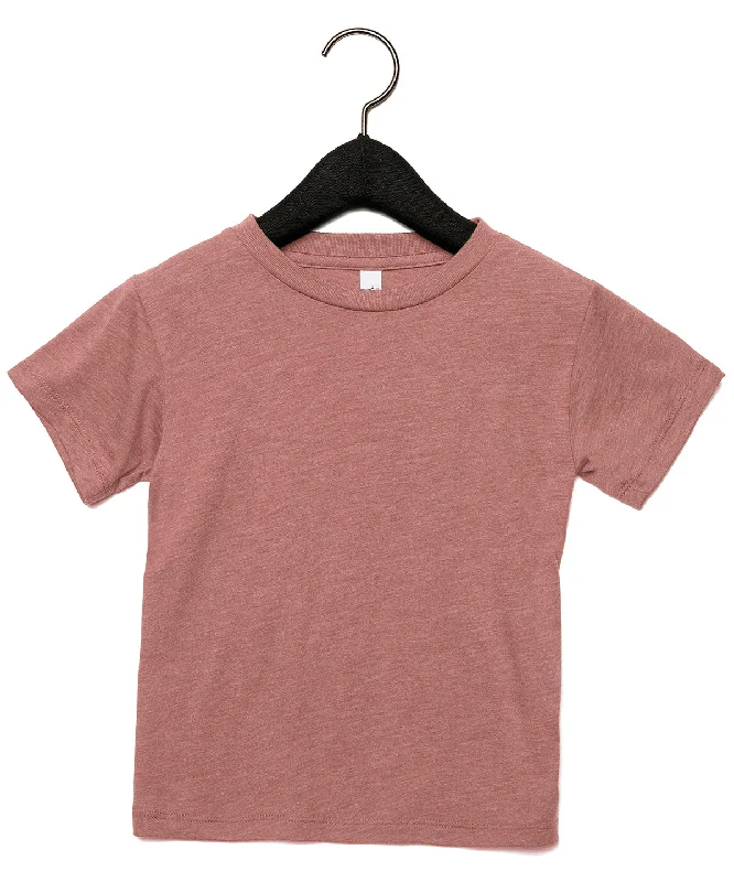 Mauve Triblend - Toddler triblend short sleeve tee