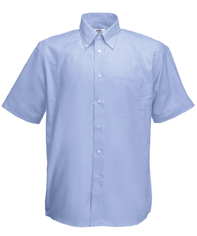 Oxford Blue - Oxford short sleeve shirt