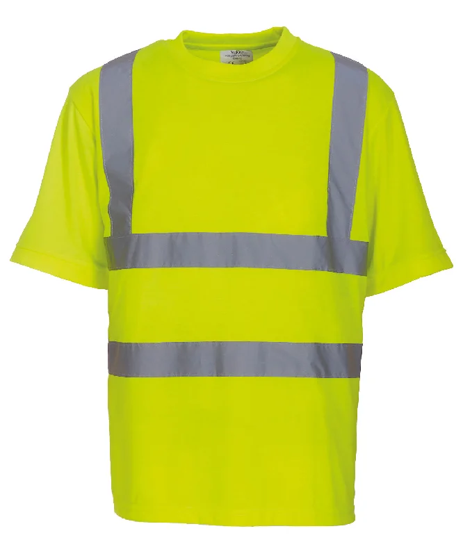 Yellow - Hi-vis short sleeve t-shirt (HVJ410)