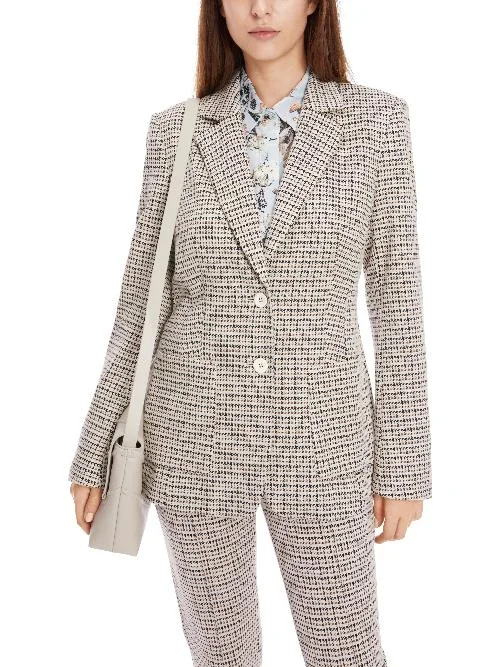 Houndstooth Blazer