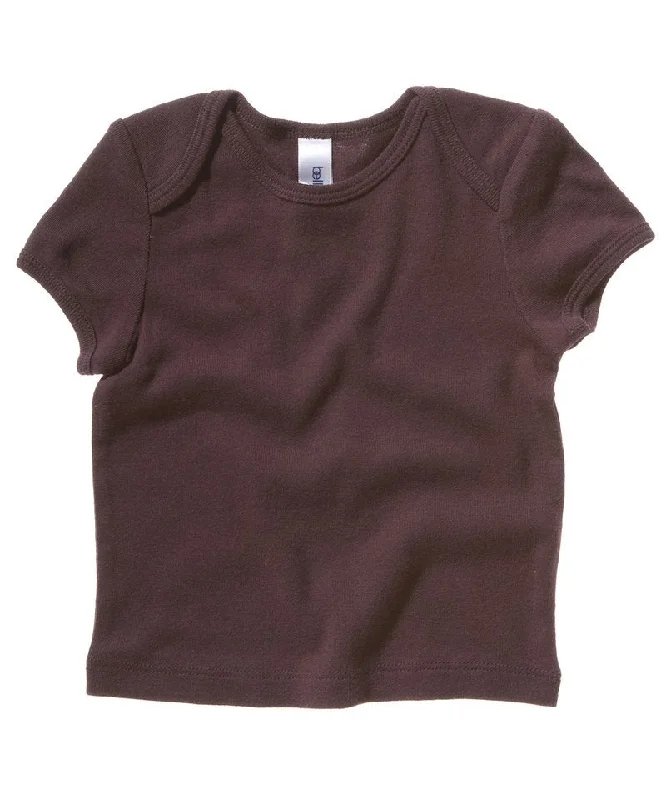 Chocolate - Short sleeve baby rib t-shirt