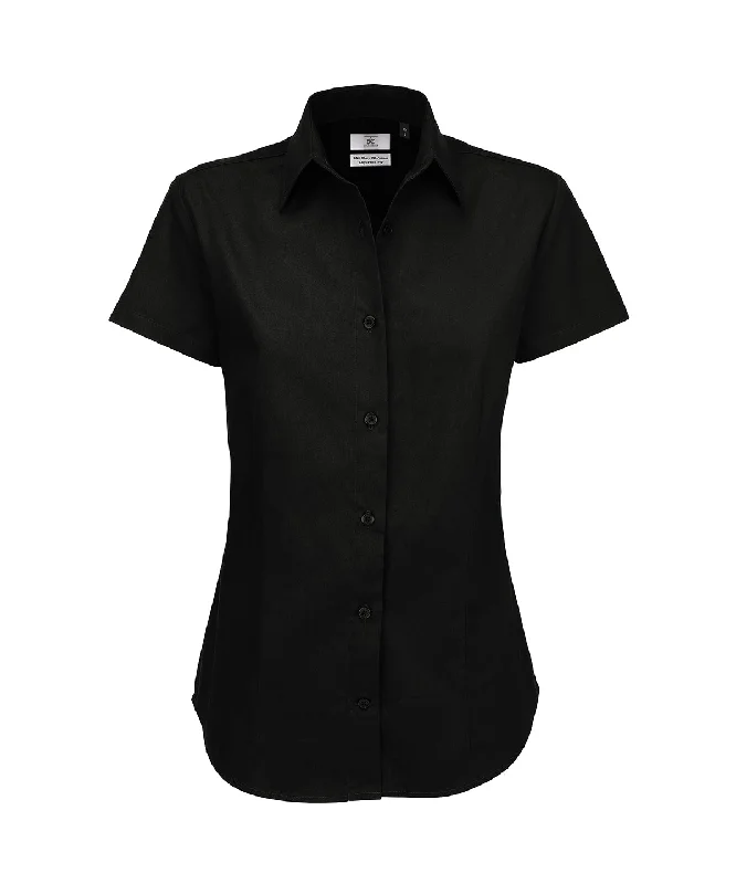 Black - B&C Sharp short sleeve /women