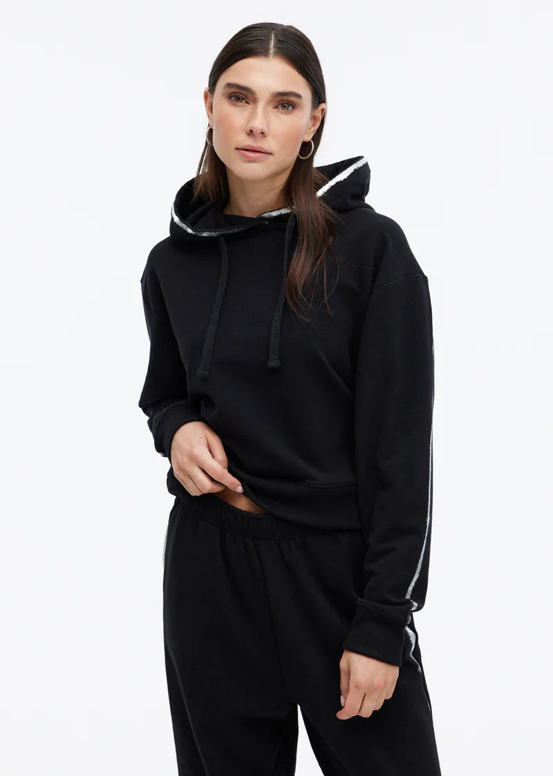 Molly Metallic Tipped Hoodie