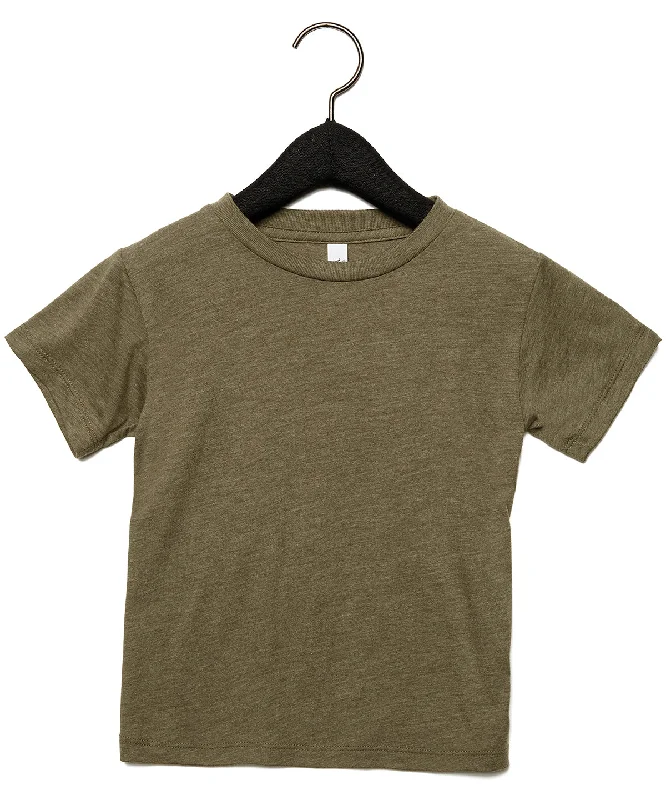 Olive Triblend - Toddler triblend short sleeve tee