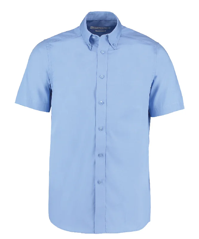 LightBlue - City business shirt short sleeve