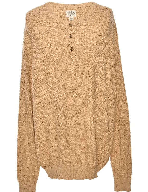 Brown St John's Bay Jumper - XXL