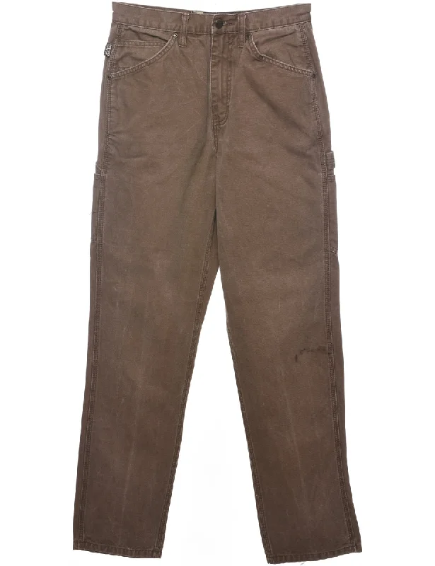 Brown Workwear Jeans - W30 L34