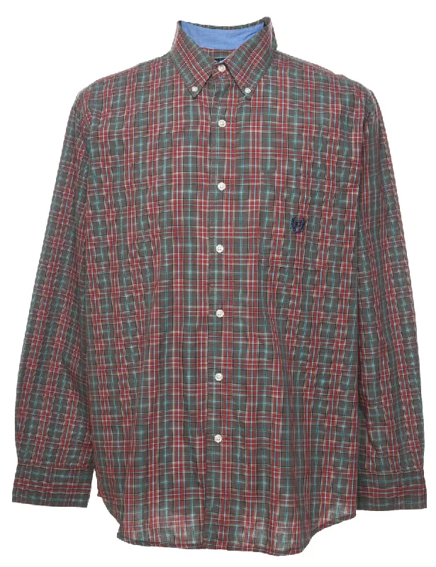 Chaps Checked Shirt - L