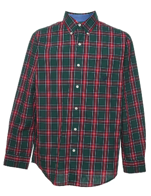 Chaps Checked Shirt - M