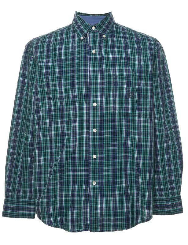 Chaps Checked Shirt - M