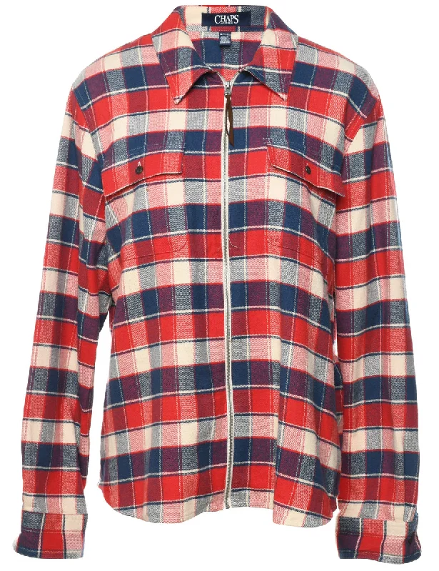 Chaps Checked Shirt - XL