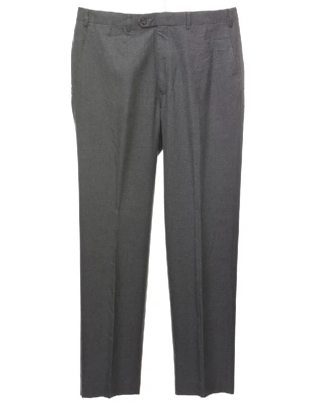 Chaps Dark Grey Trousers - W36 L32