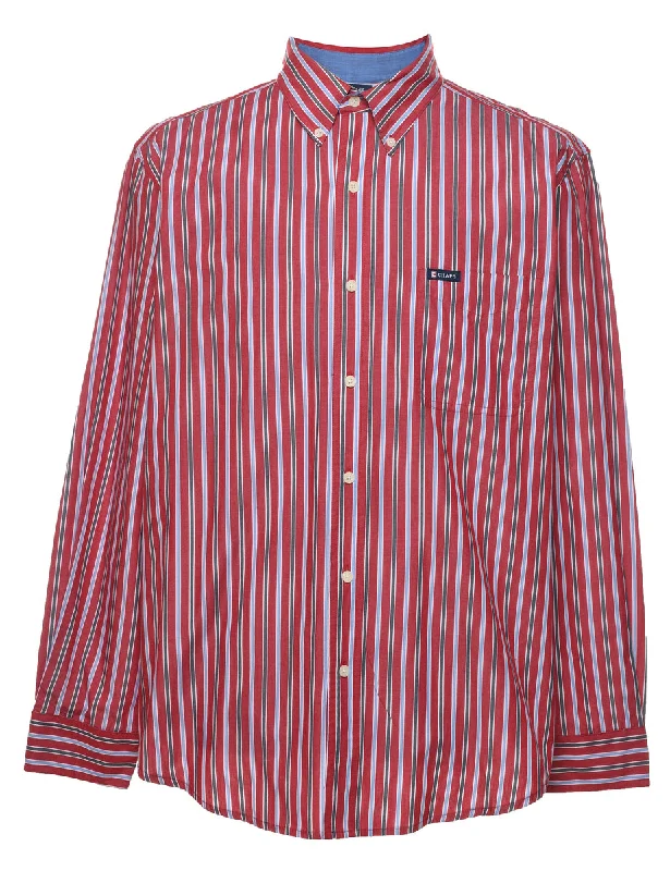 Chaps Striped Smart Shirt - L