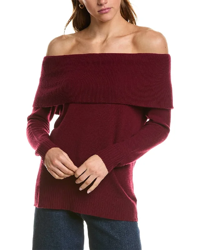 Hannah Rose Cowl Wool & Cashmere-Blend Sweater