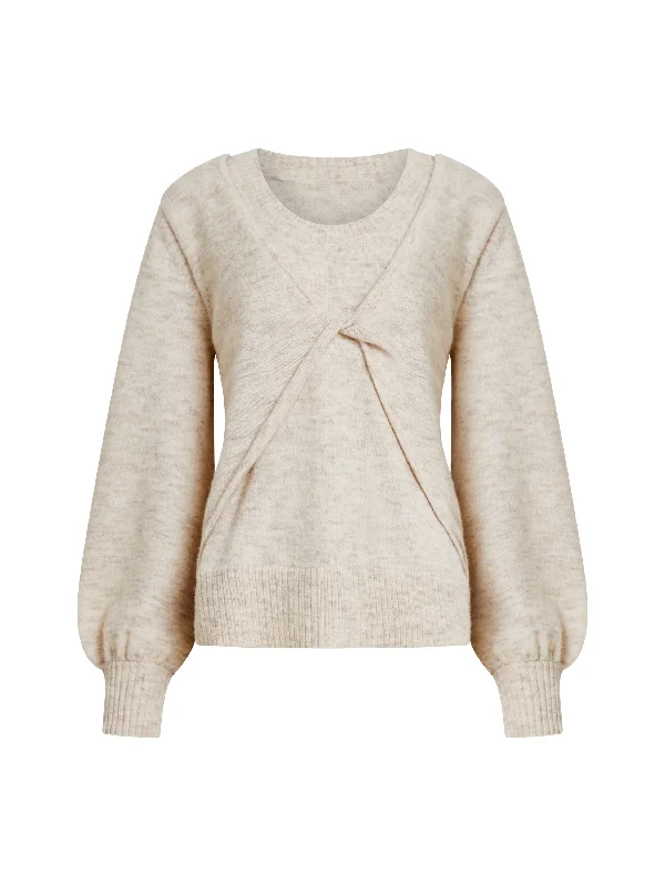 Kezia Twist Back Sweater