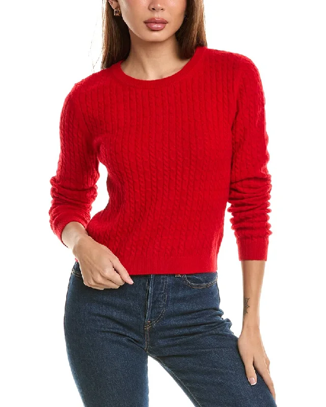 Magaschoni Baby Cable Cashmere Pullover