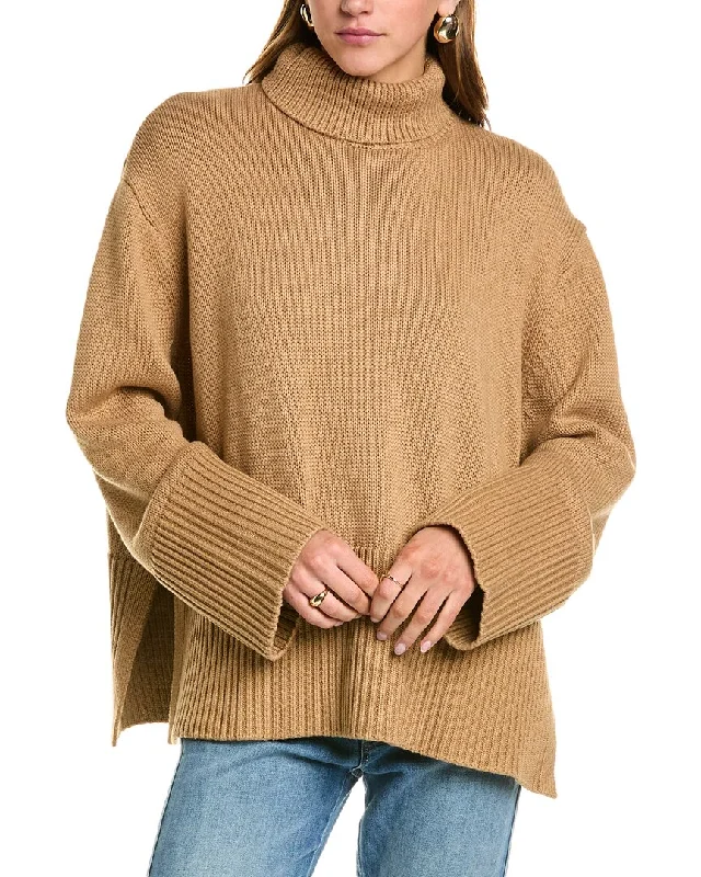 Sophie Rue Della Turtleneck Wool-Blend Pullover