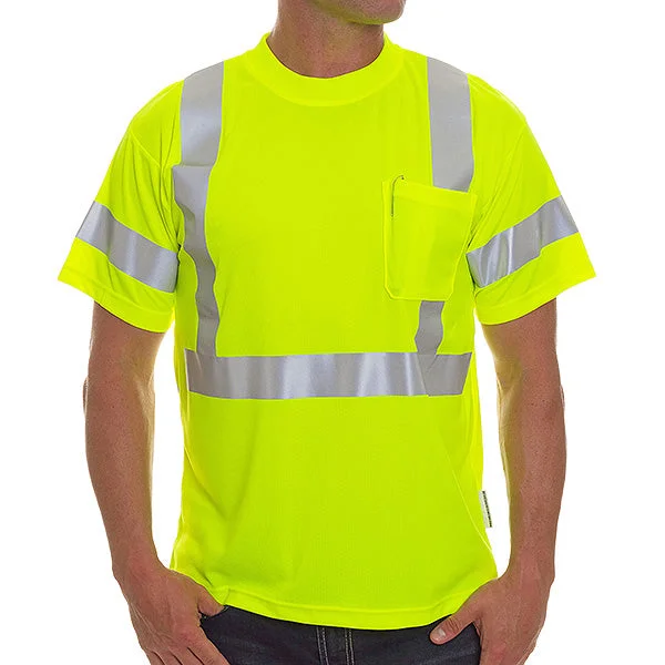 Hi-Viz Brand® Class 3 Dri-Fit T-Shirts with Pocket