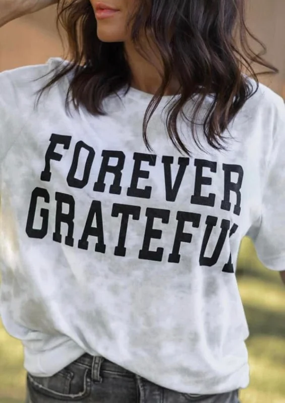 Forever Grateful Tie-Dye Tee