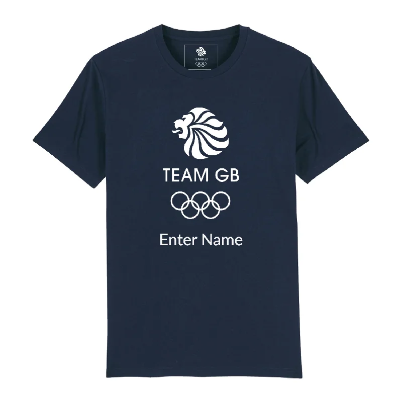 Personalised Logo Navy T-shirt