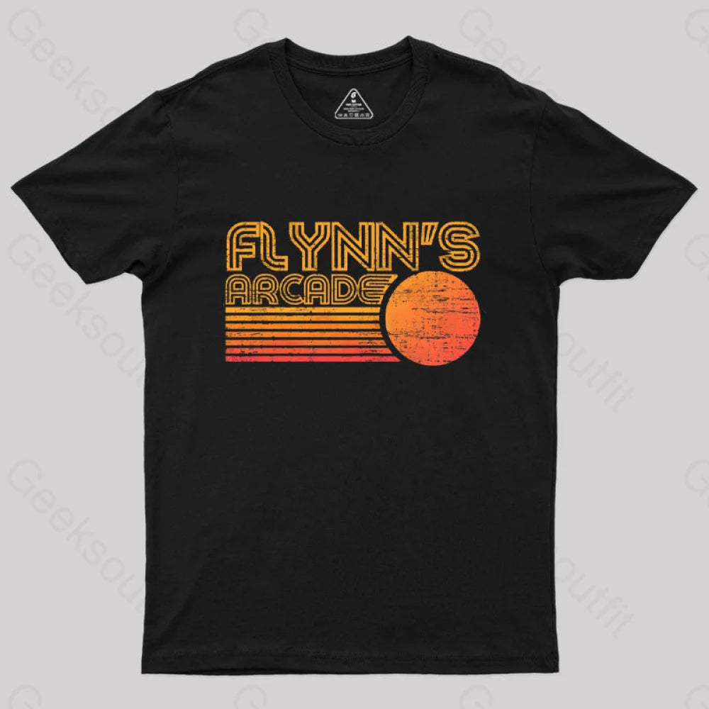 Sunset Flynns Arcade T-Shirt