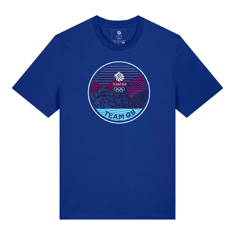 Team GB Core Emblem T-Shirt Royal Blue