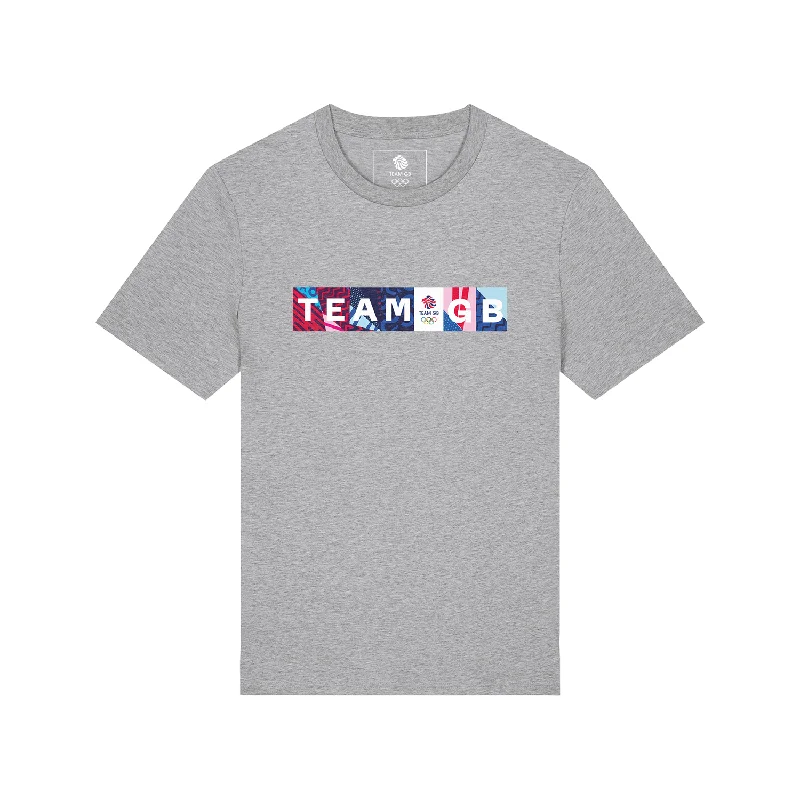 Team GB Montmartre Kid's Grey T-shirt