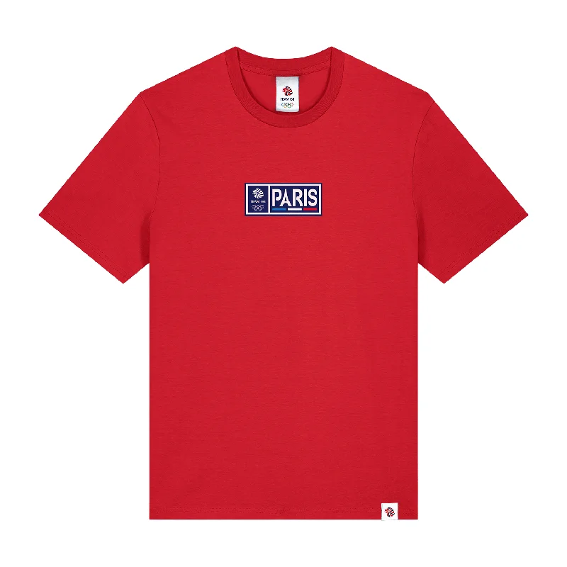 Team GB Stade T-Shirt Red