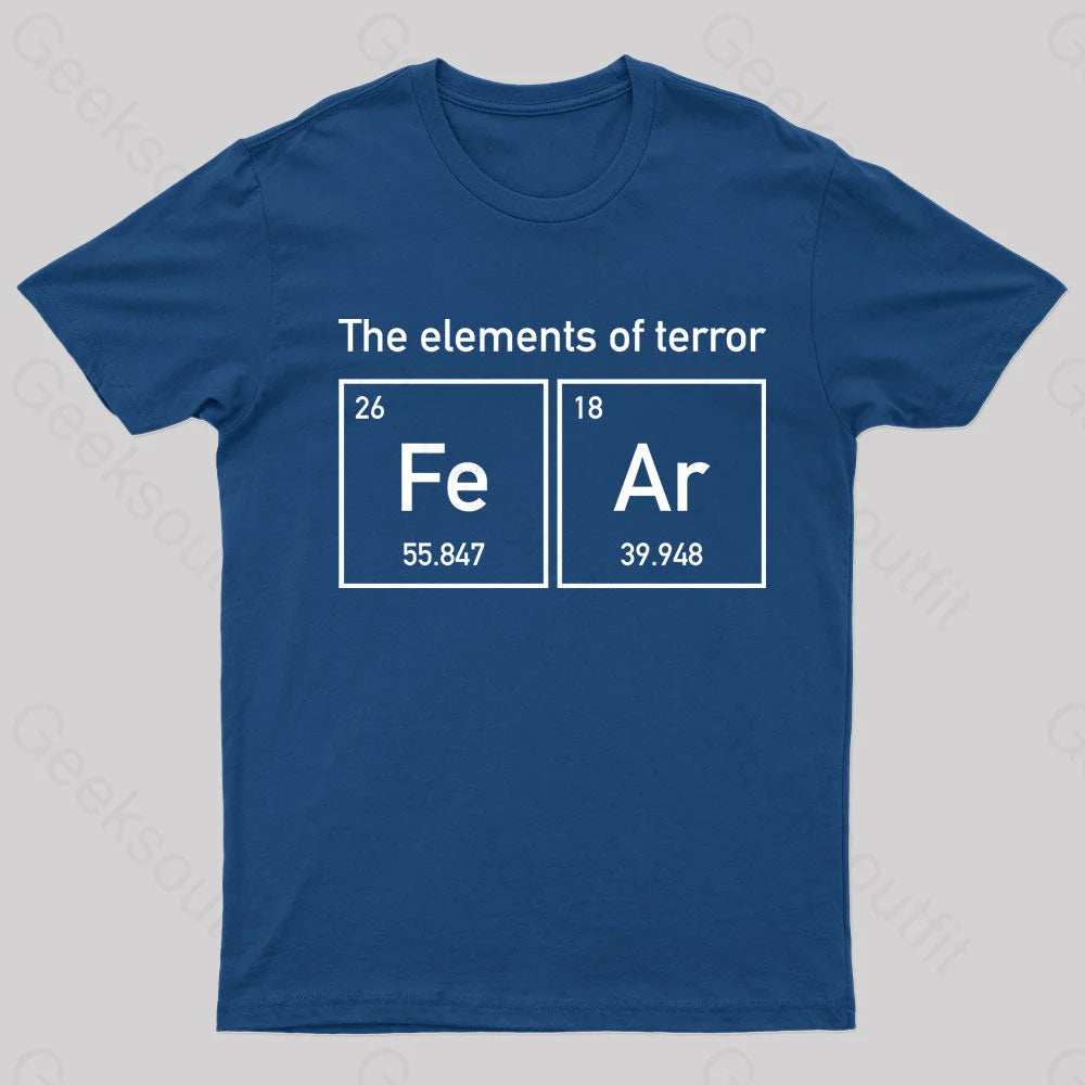 The Elements Of Terror Nerd T-Shirt