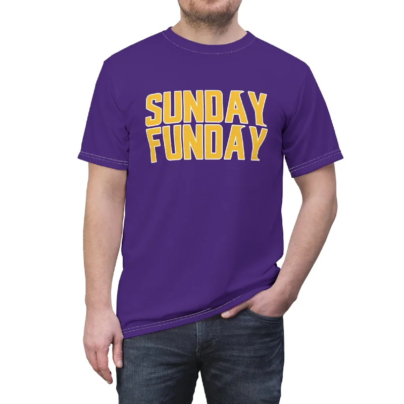 Unisex Cut & Sew Tee - SUNDAY FUNDAY