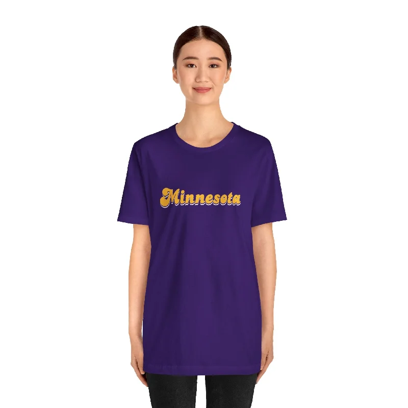 Unisex Jersey Short Sleeve Tee - Minnesota (Retro)