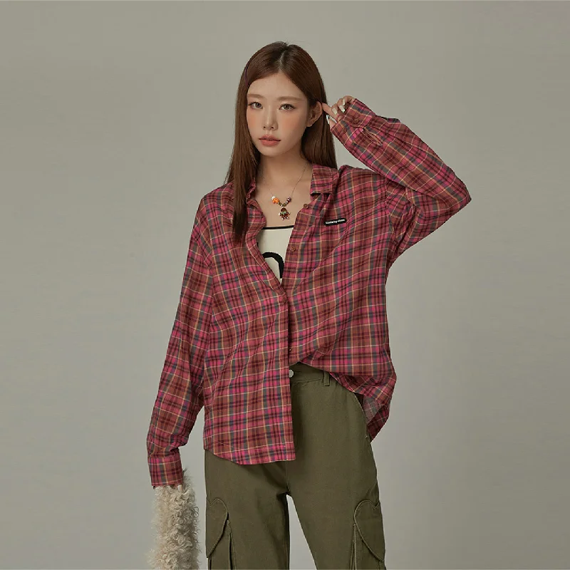 Checked Loose Fit Shirt